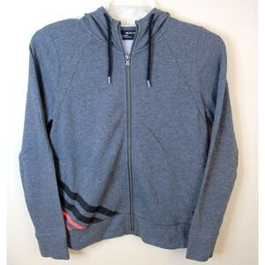 Under Armour Women Activewear Hooded‎ Track Jacket Full Zip Gray Women's Medium